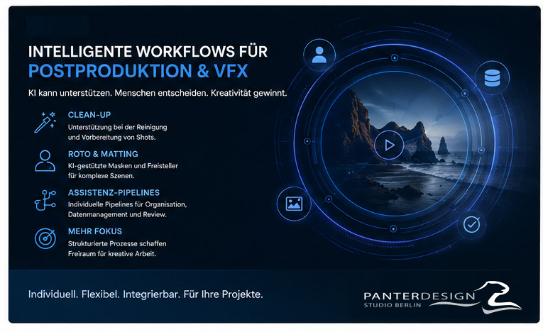 KI für Postproduktion, VFX & Filmproduktion